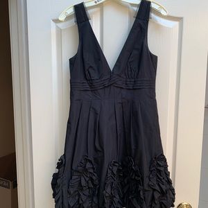 BCBG Maxazria black cocktail dress